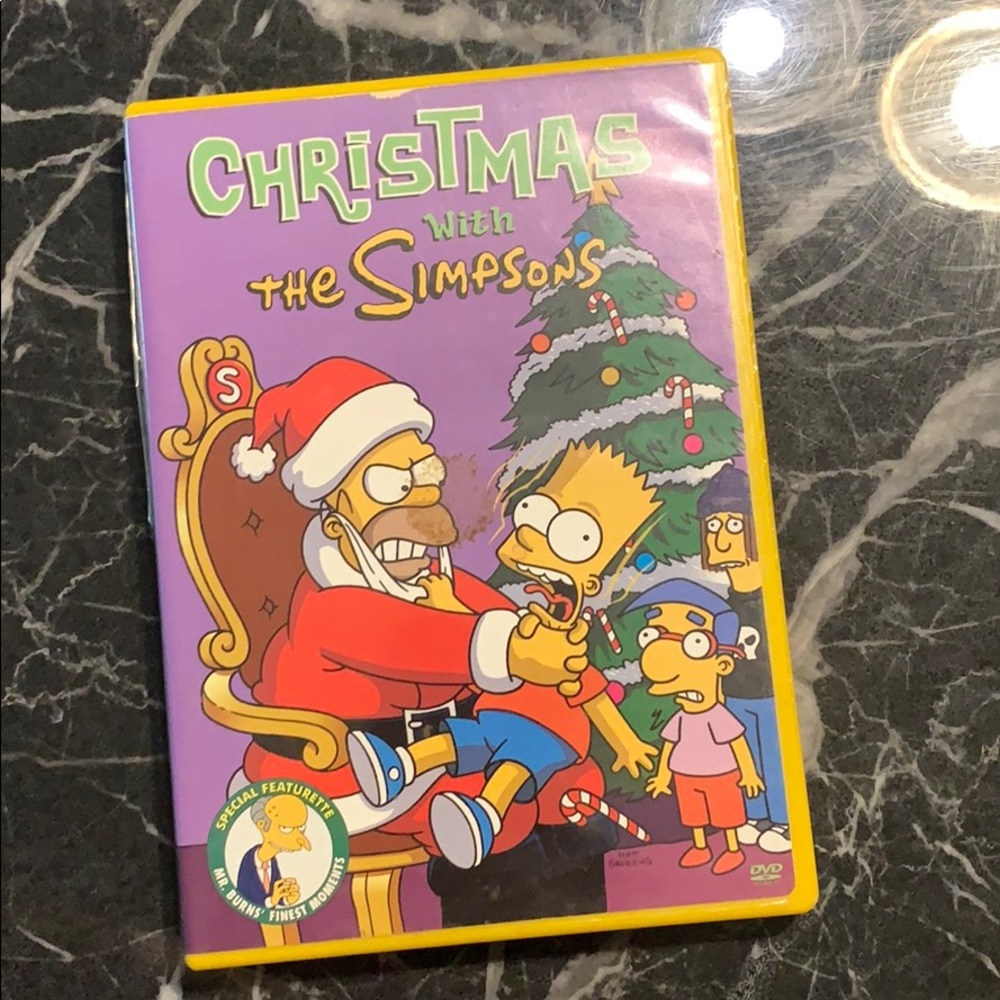 “Christmas with Simpsons” DVD